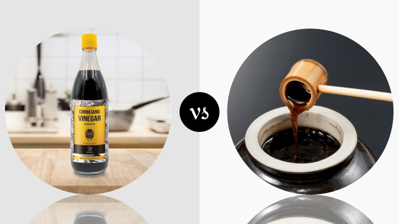 Chinkiang Vinegar vs Black Vinegar