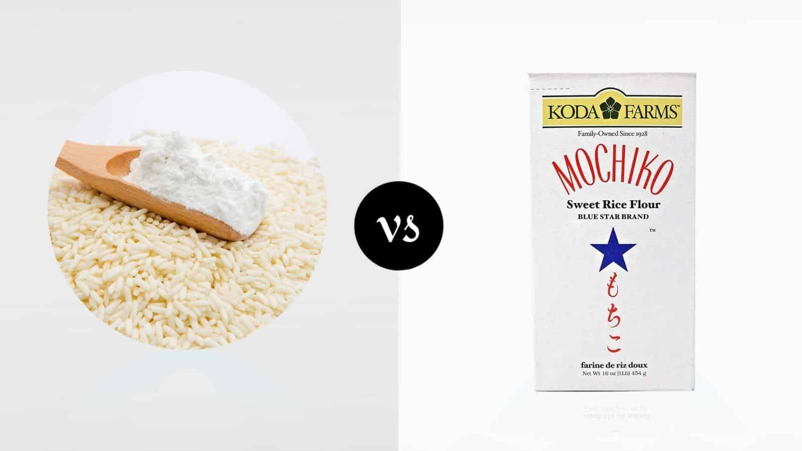 Glutinous Rice Flour vs Mochiko