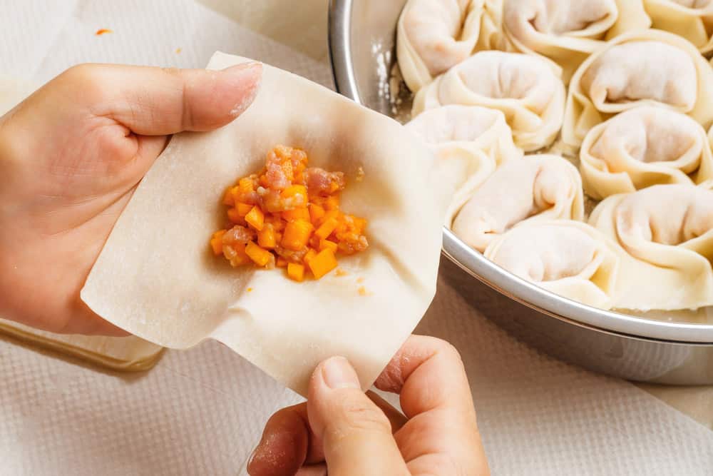 Homemade dumpling