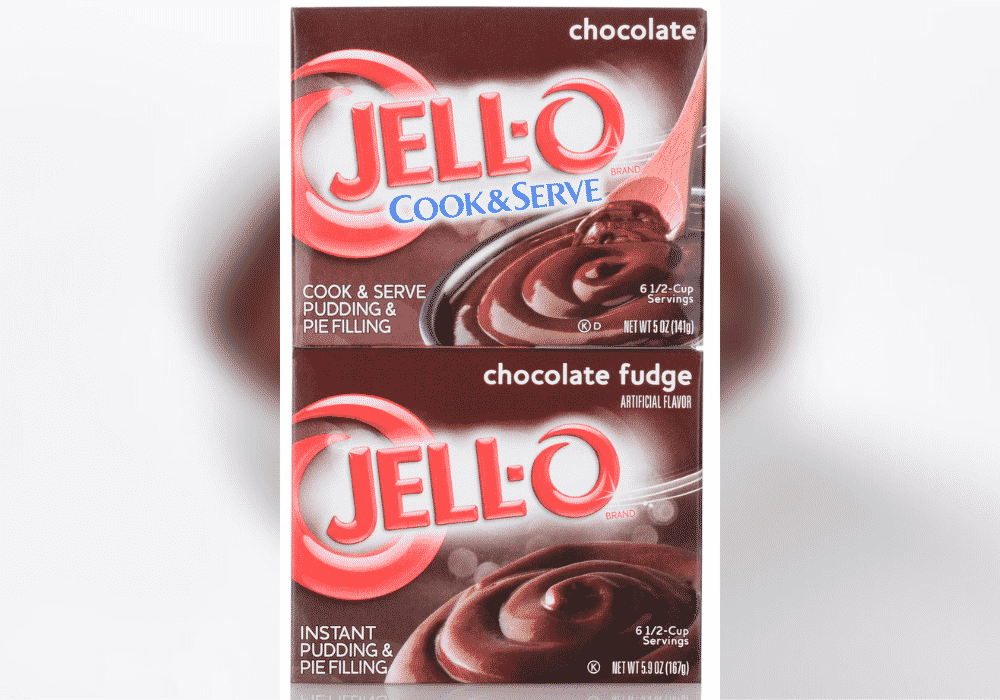 Instant Pudding and Cook and Serve from Jell-O