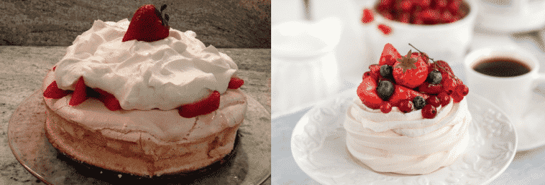Schaum Torte Vs Pavlova