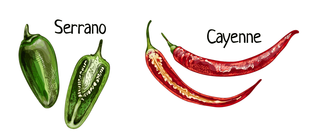 serrano vs cayenne