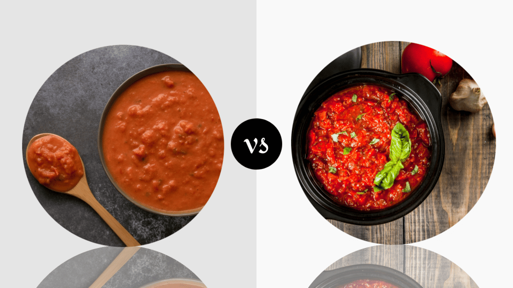 Vodka Sauce vs Marinara