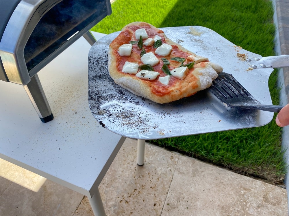 Homemade pizza ooni