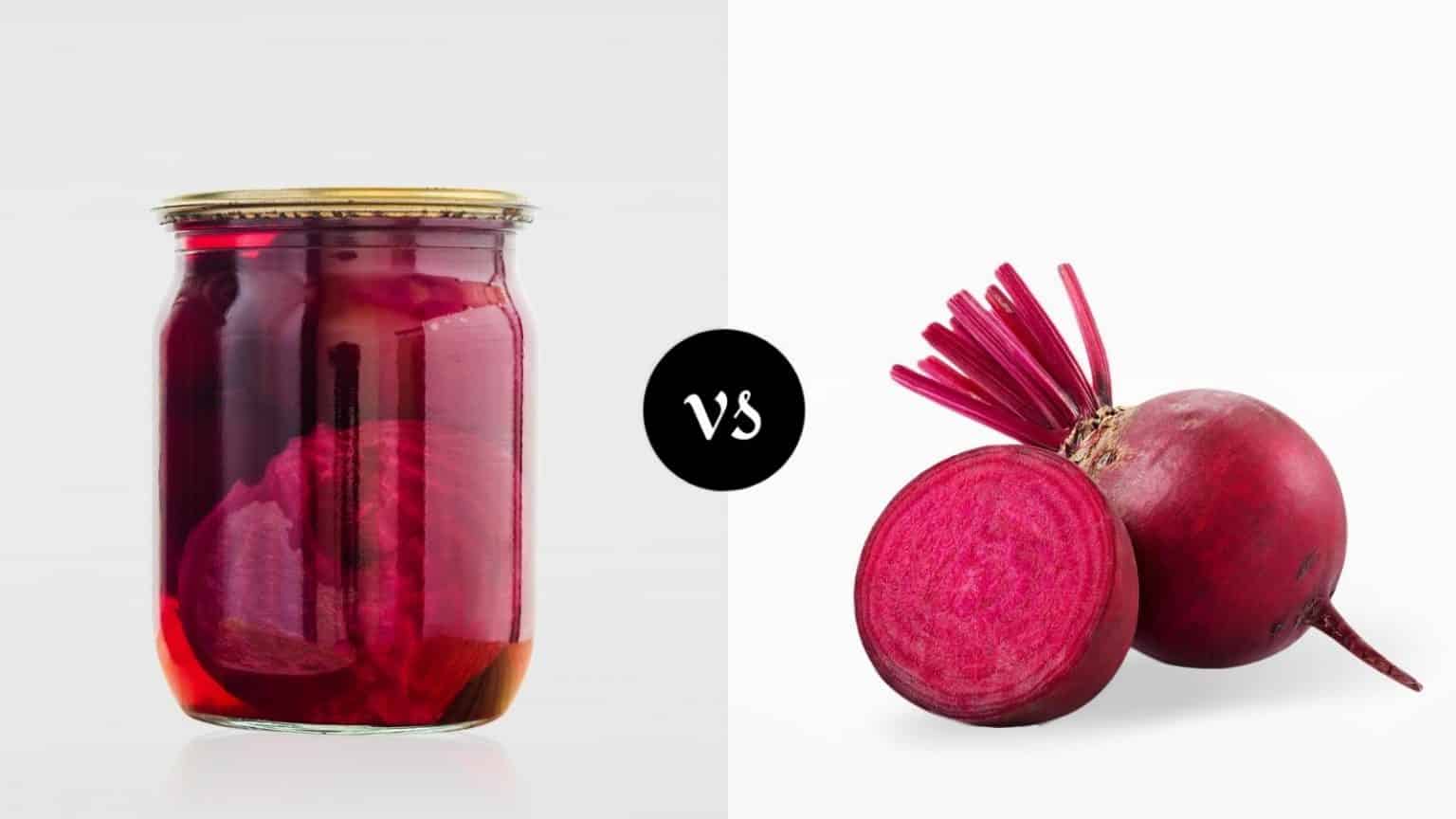 Canned Beets vs Fresh Beets What's The Difference? Miss Vickie