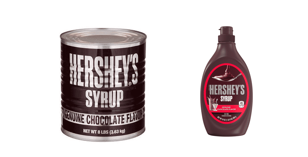 hershey syrup can vs bottle