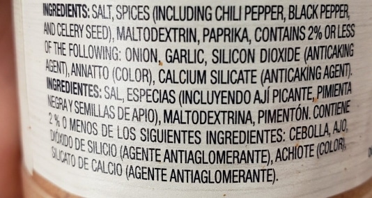 Season all salt ingredients