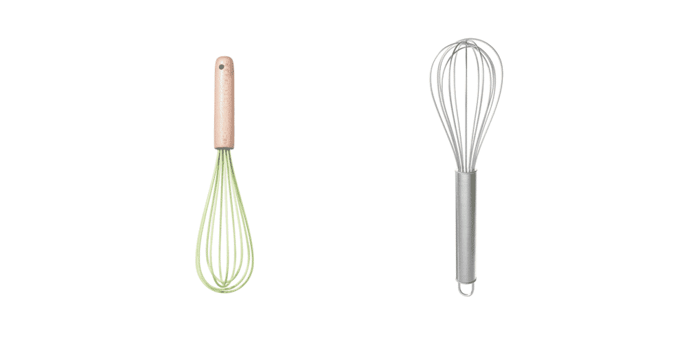 silicone whisk vs metal