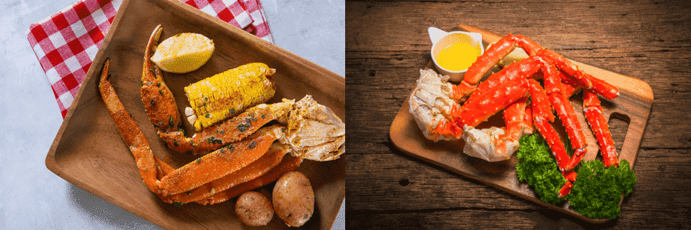 southern king crab vs alaskan king crab