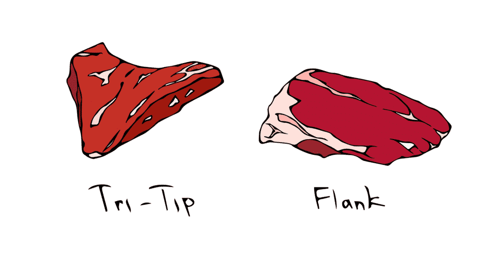 tri tip vs flank steak