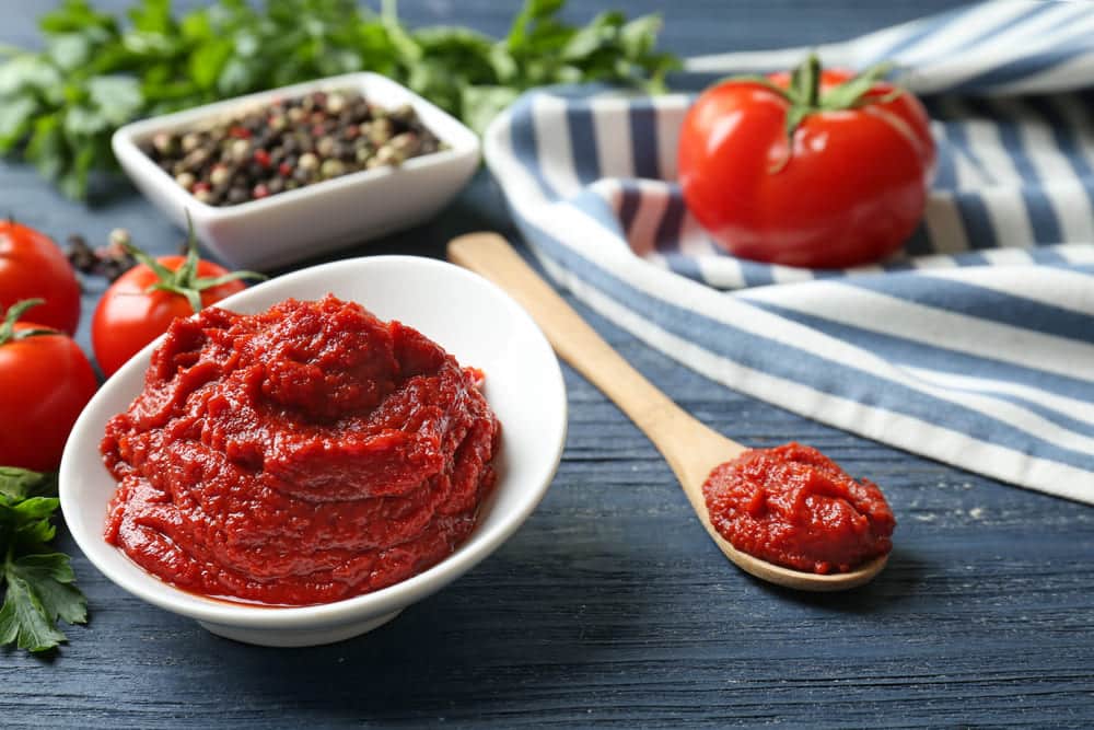 how to make tomato paste without a food mill