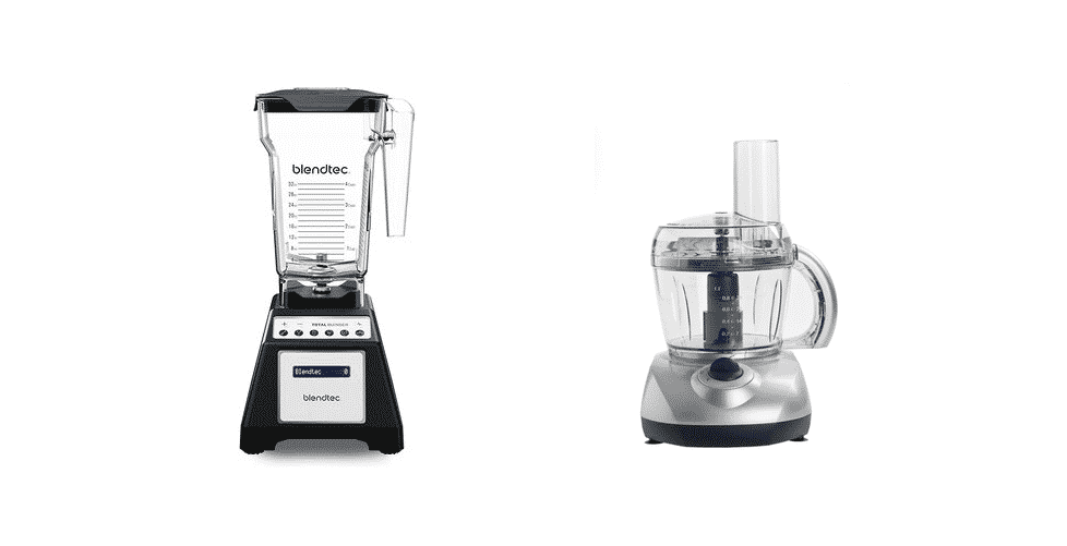 blendtec vs food processor