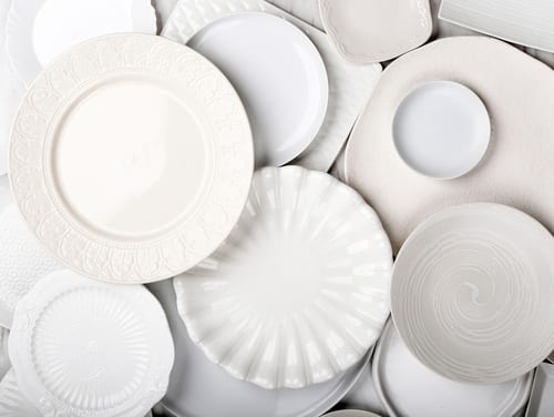 Variety of round plate