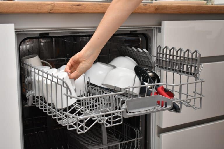 kitchen aid dishwasher clean light flashing 7 times