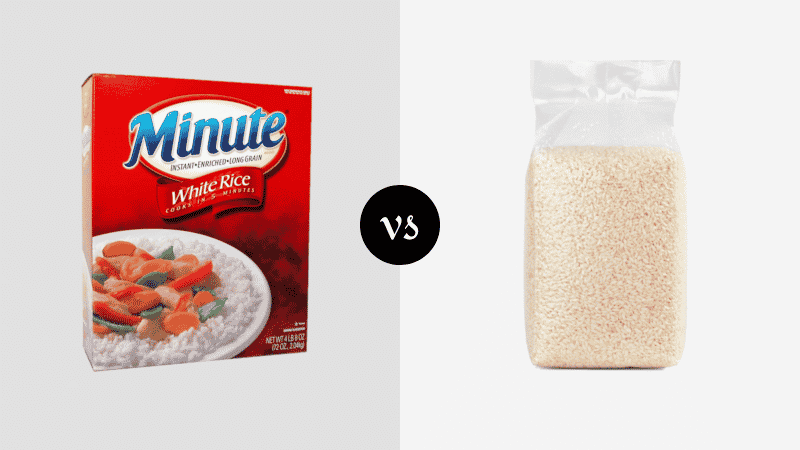 Minute Rice vs Regular Rice