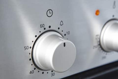 Oven temperature knob