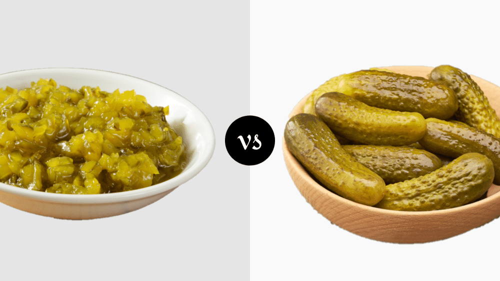 Relish vs Pickle