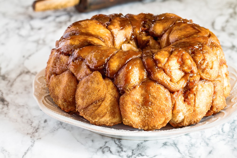 how did monkey bread get its name