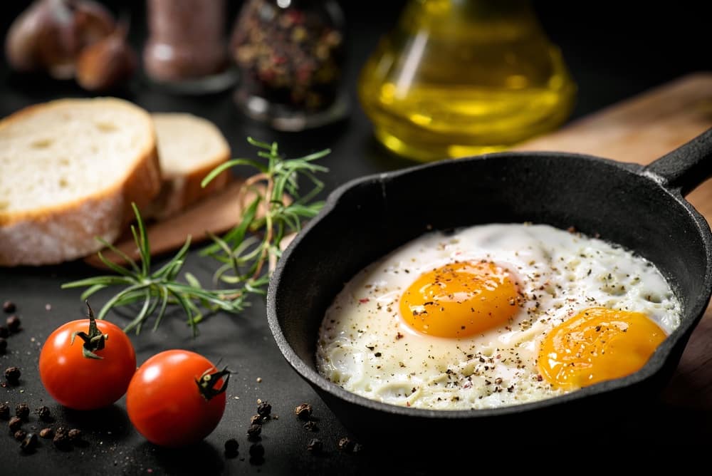 how to fry egg without oil