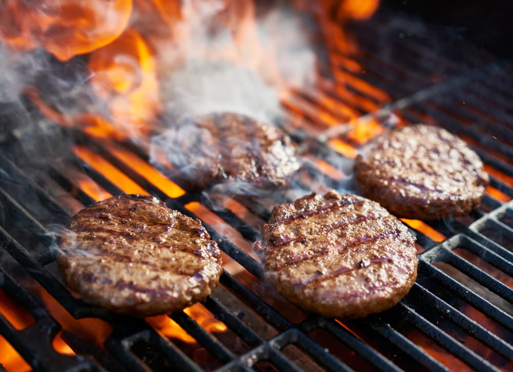 how to keep burgers from sticking to grill