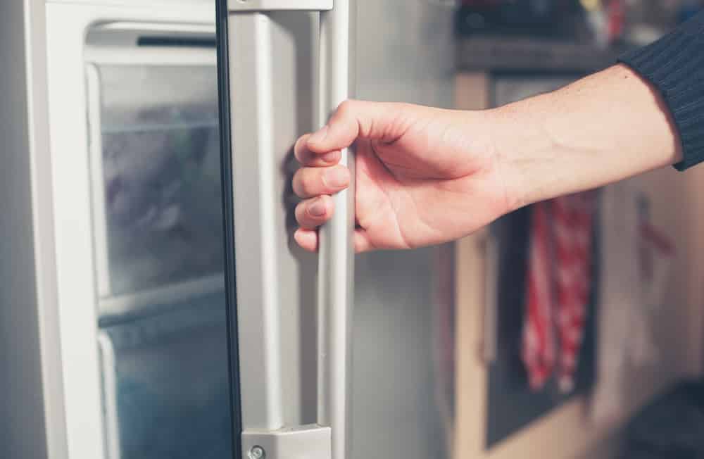 how to reset kenmore freezer after power outage