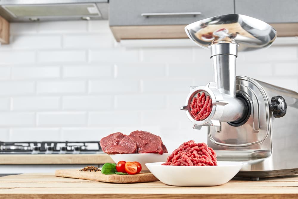 kitchenaid meat grinder metal shavings