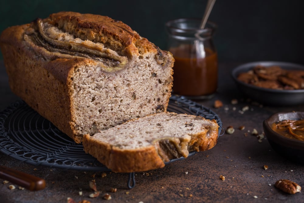 how to mash bananas for banana bread