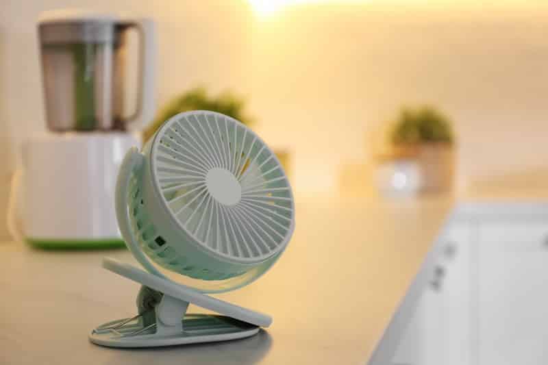 portable fan kitchen