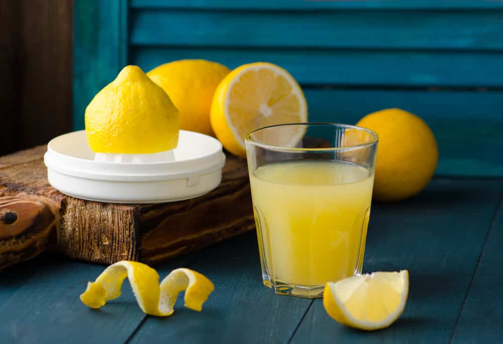 acidity of lemon juice vs vinegar