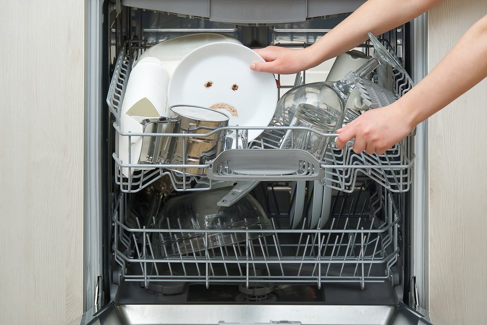 amana dishwasher rinse aid not working