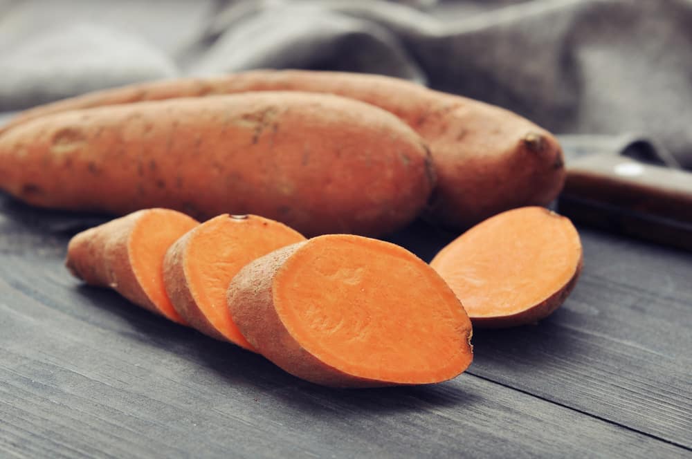 how to get strings out of sweet potatoes