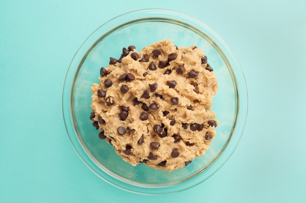 cold cookie dough vs room temp