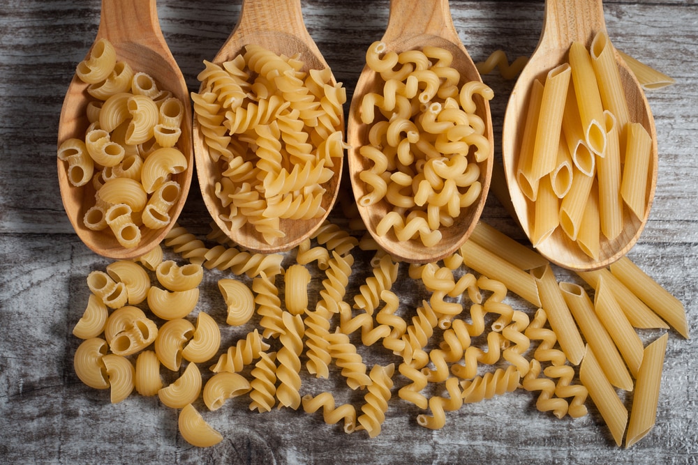 how much weight does pasta gain when cooked