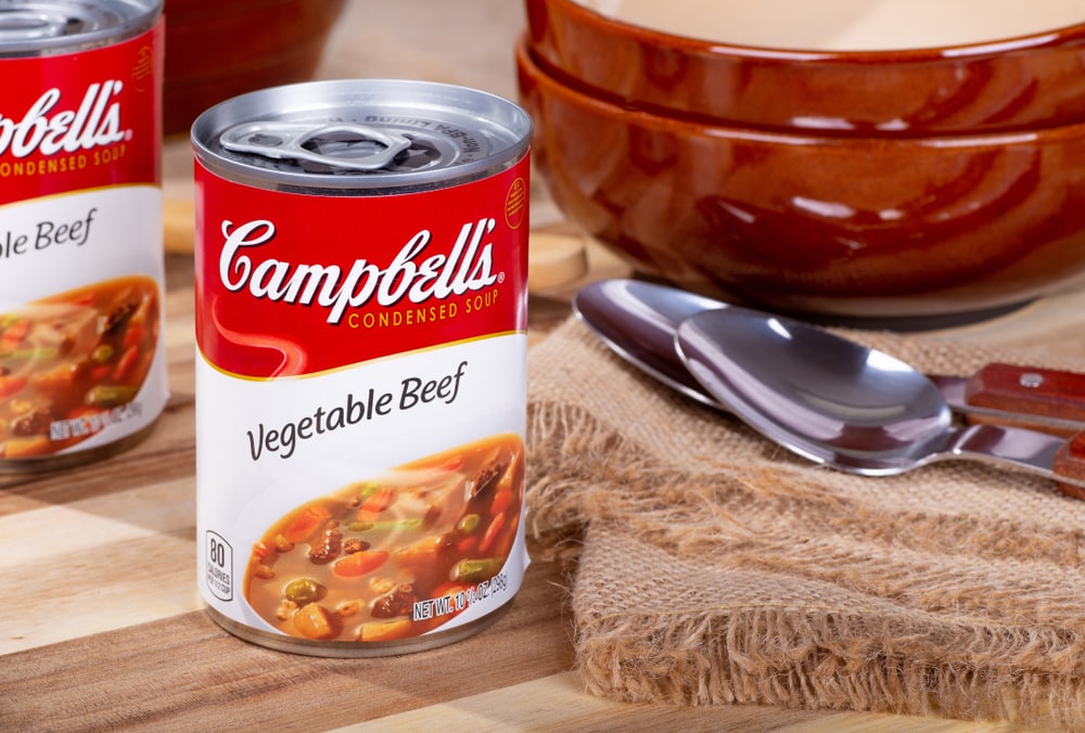 how long do you cook campbell's soup on the stove