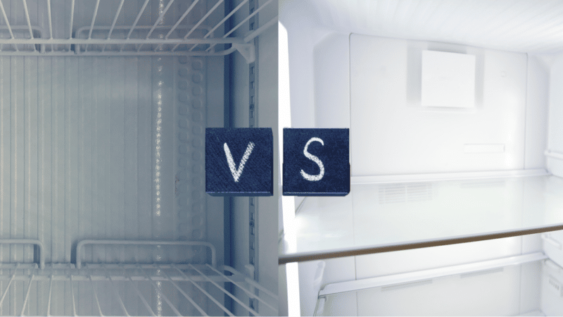 Wire vs Glass Shelves Refrigerator