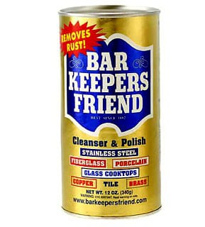 Bar keepers friend isolated with background