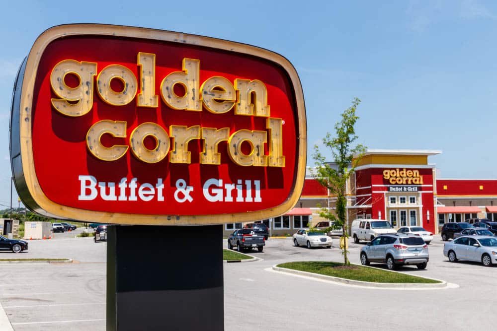 Circa June 2018 Golden Corral Buffet and Grill