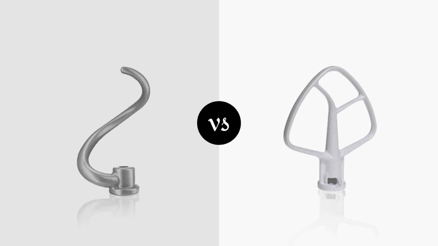 Dough Hook vs Paddle What's The Difference? Miss Vickie