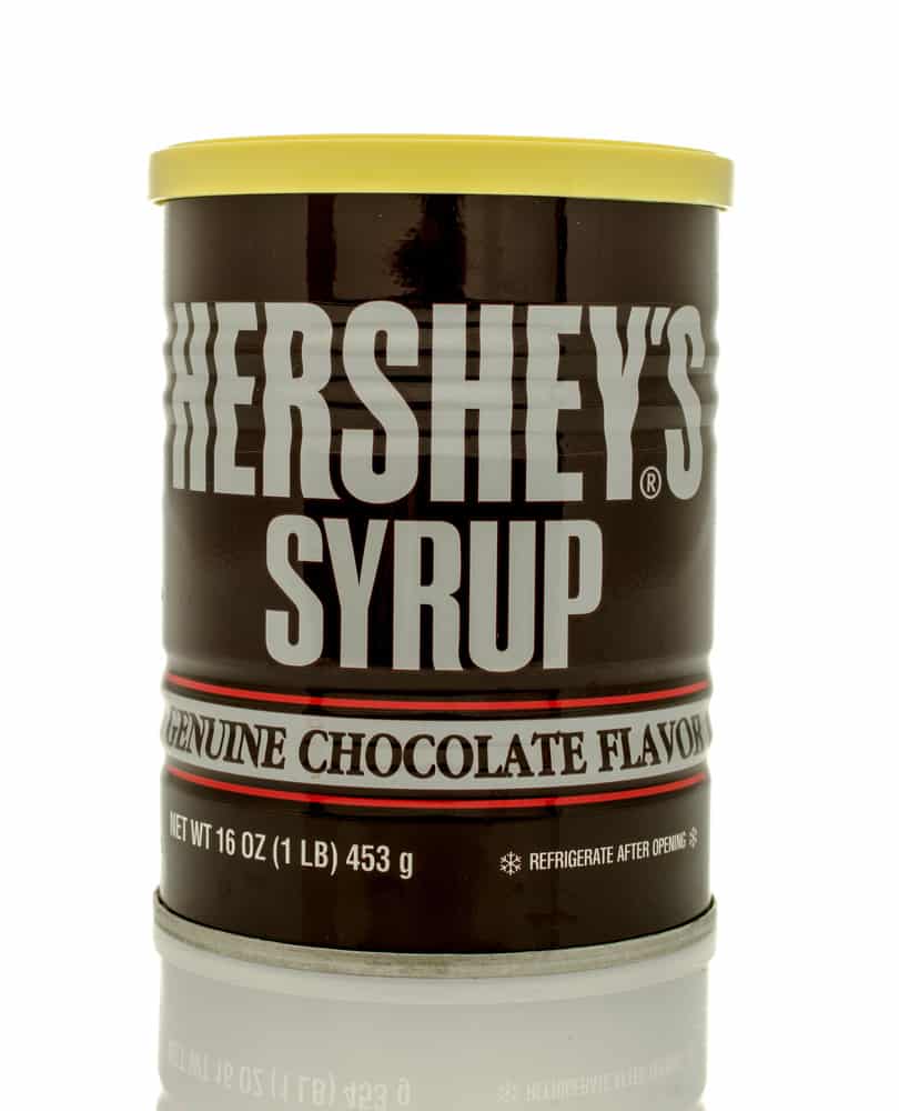 Hershey Syrup Can