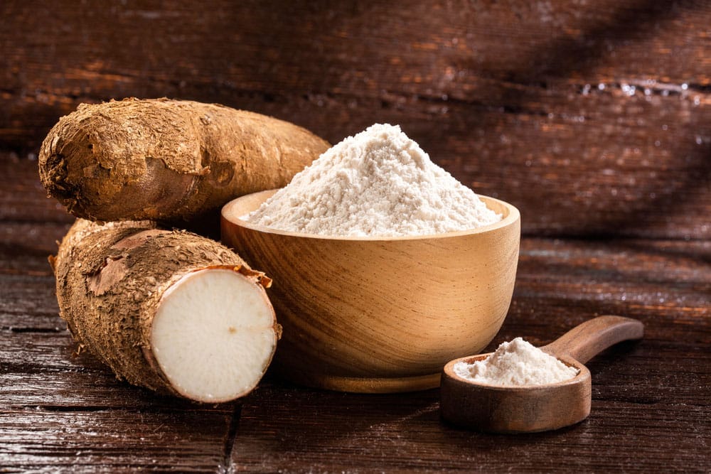 Organic cassava root starch