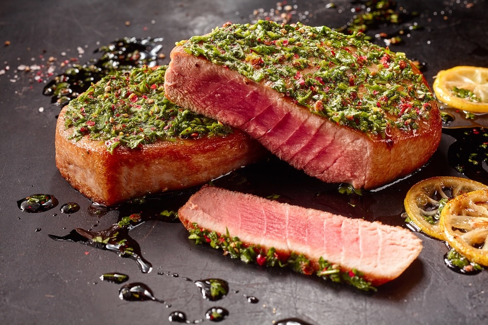 Seared Tuna Steaks