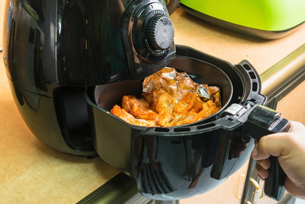 Chef's Grill BBQ Chicken Legs in oven air fryer