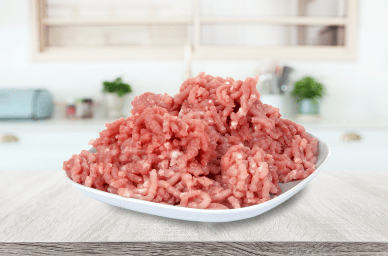Ground Beef Turned White