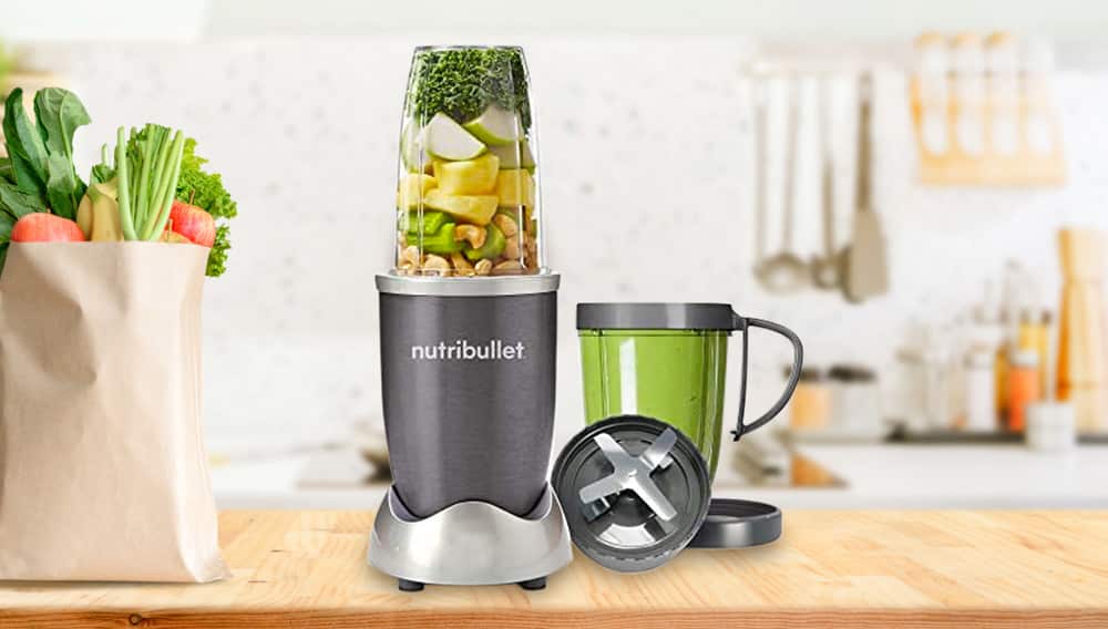  nutribullet Personal Blender for Shakes, Smoothies, Food Prep,  and Frozen Blending, 24 Ounces, 600 Watt, Gray, (NBR-0601): Home & Kitchen