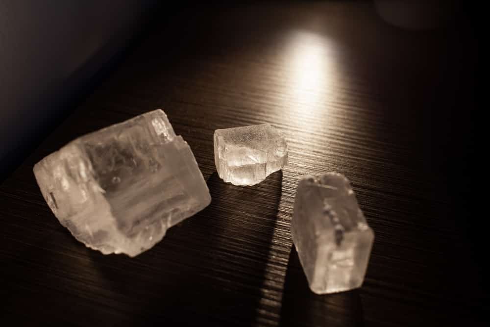 salty ice cubes