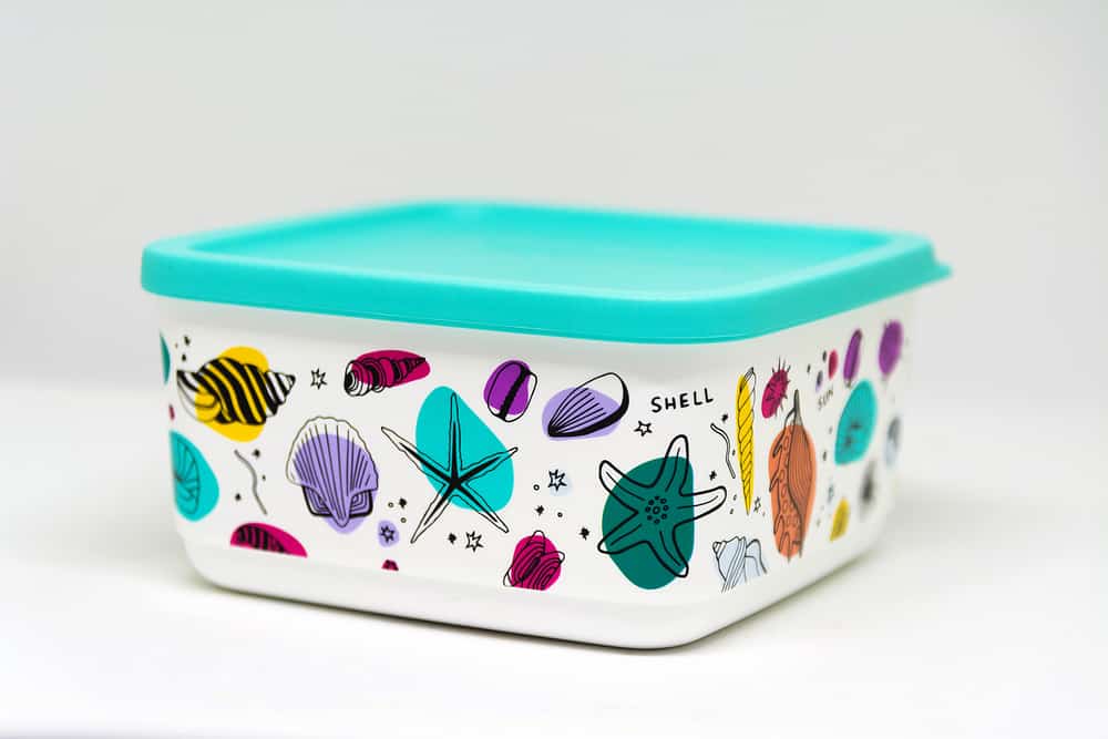 Tupperware cubix set summer design