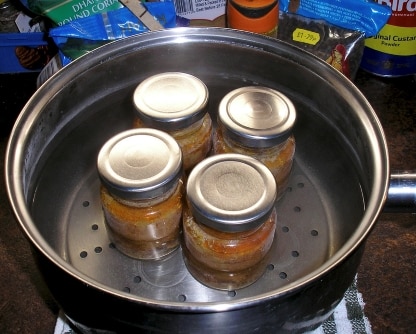 Canning in pressure cooker