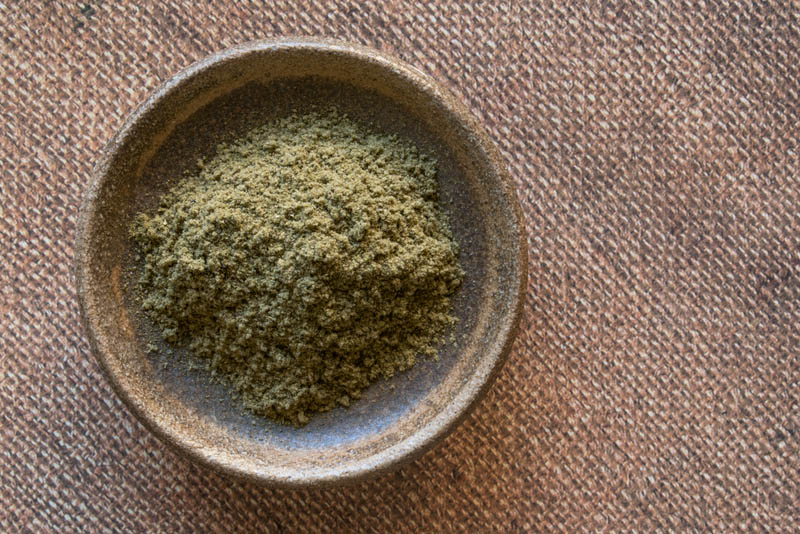 Ground Sage in a Bowl