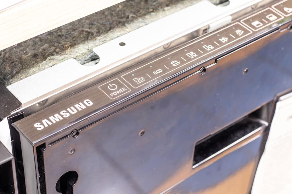 Built-in Samsung dishwasher on display for sale