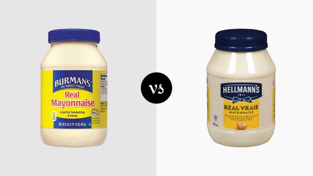 Burmans Mayonnaise vs Hellmans